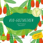 Bio gojibeeren etikette