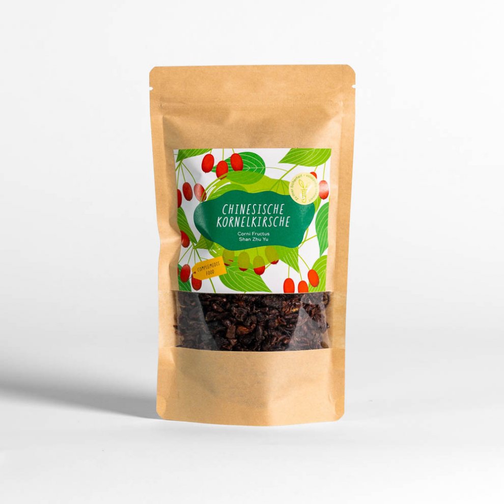 Chinesische Kornelkirsche Verpackung