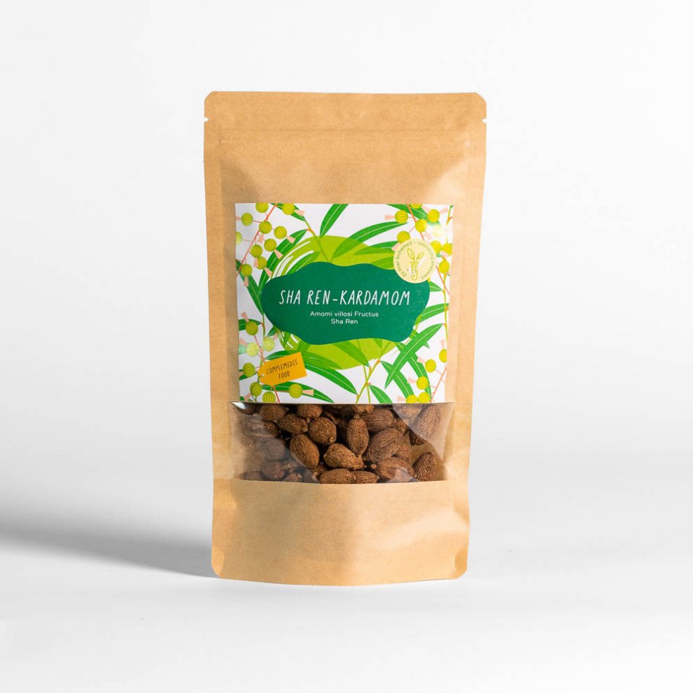Sha Ren Kardamom Verpackung